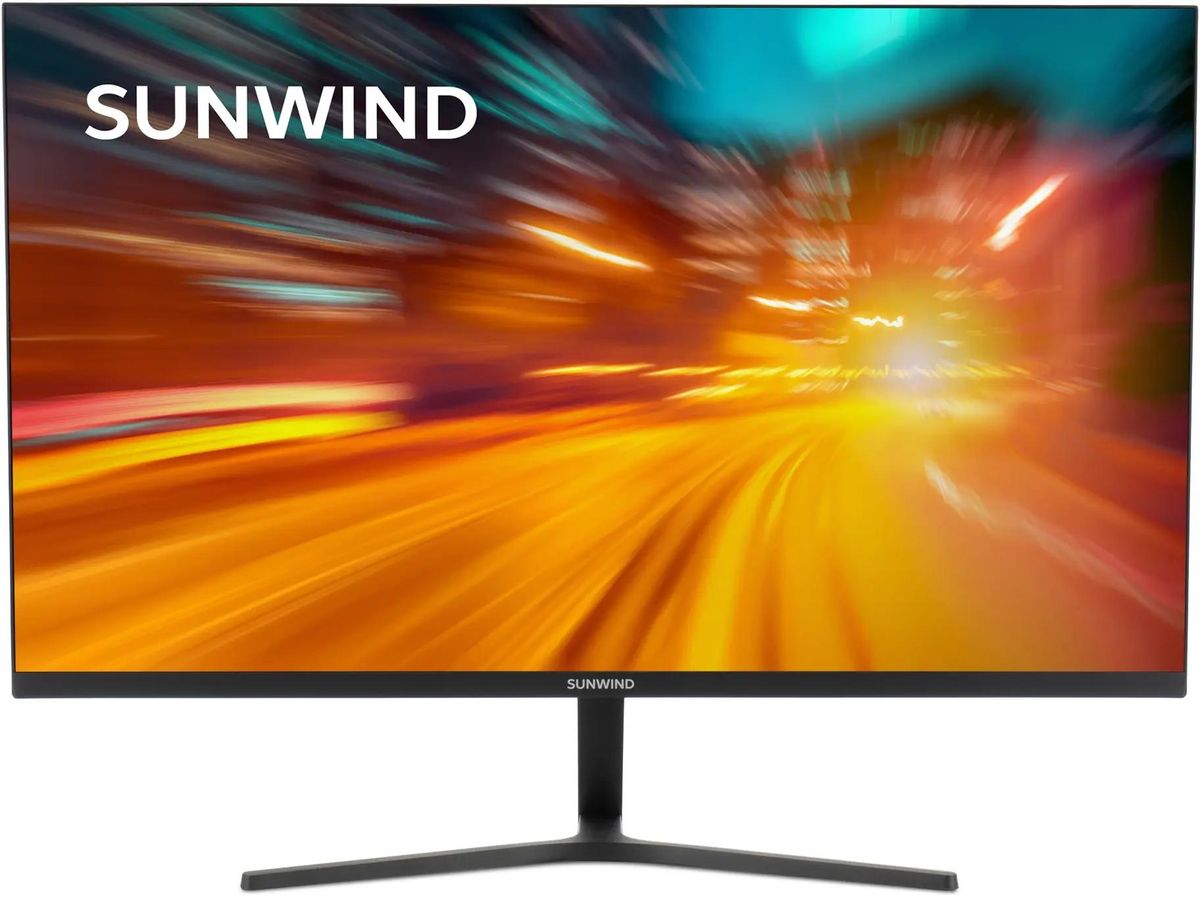 27" Монитор SunWind SM-27FI401,  1920x1080,  IPS,  180Гц,  1хHDMI,  1хDP,  черный [sm27sg01]